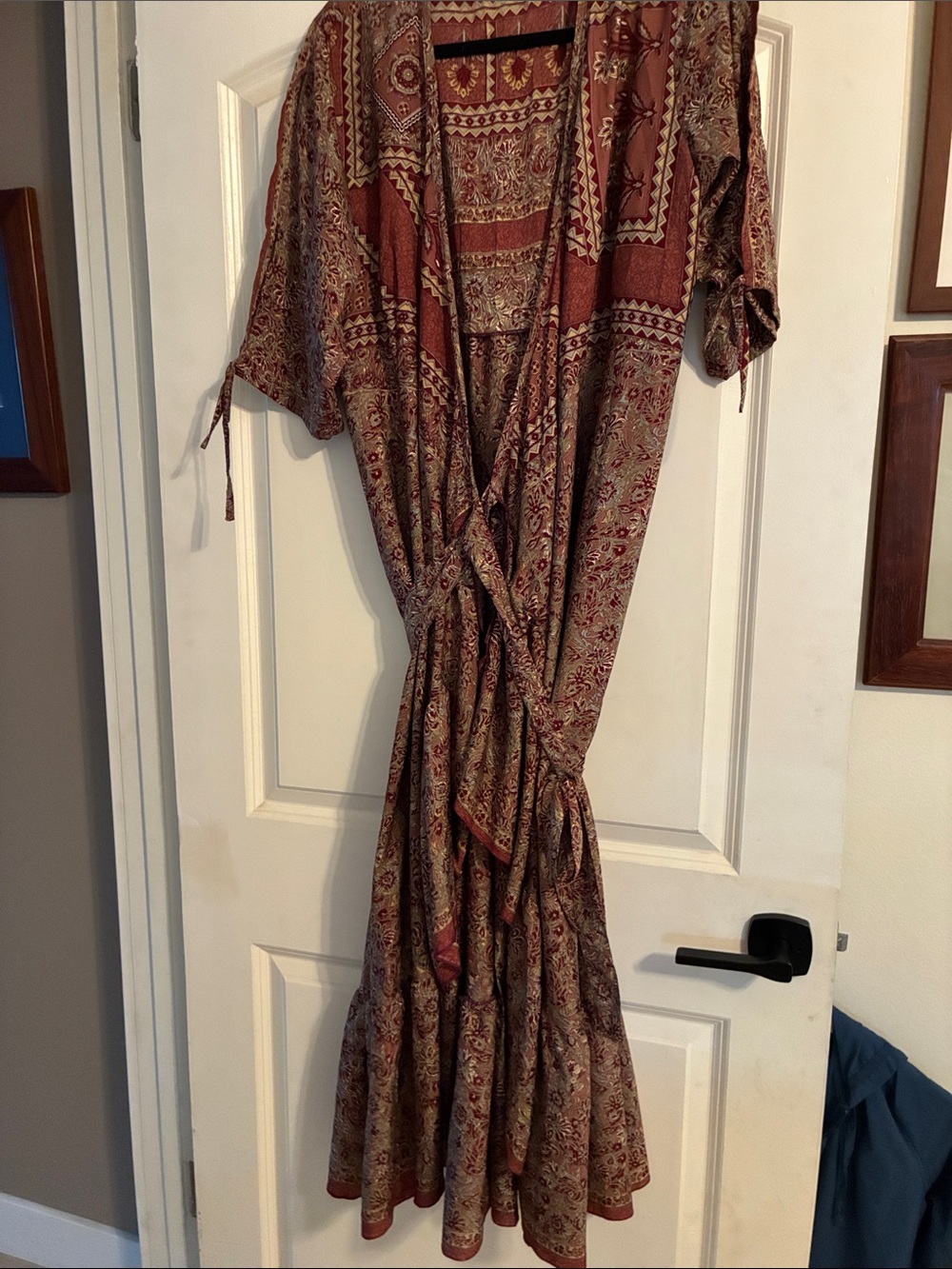 Darn Good (Made in India) Beach Wrap Dress - OS
